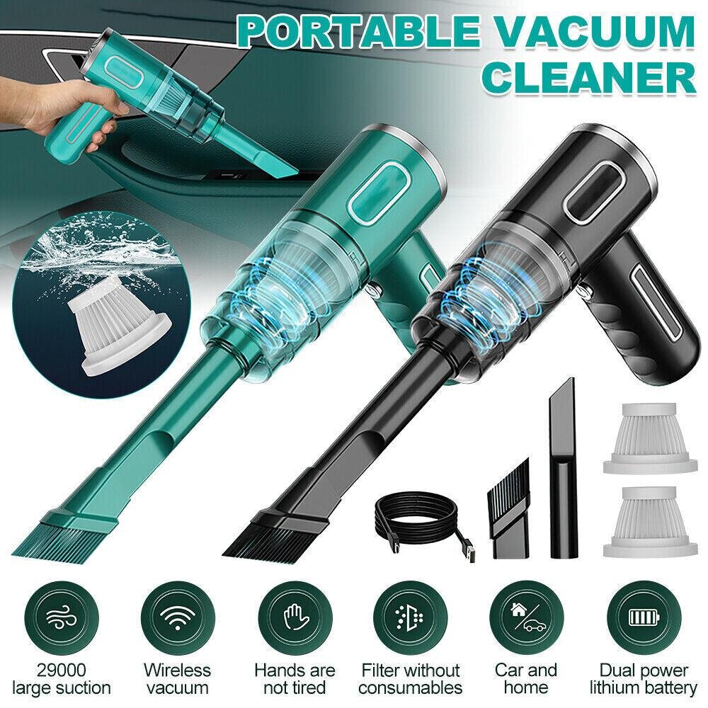 29000pa Powerful Car Vacuum Cleaner WetDry Cordless Strong Suction Handheld UK